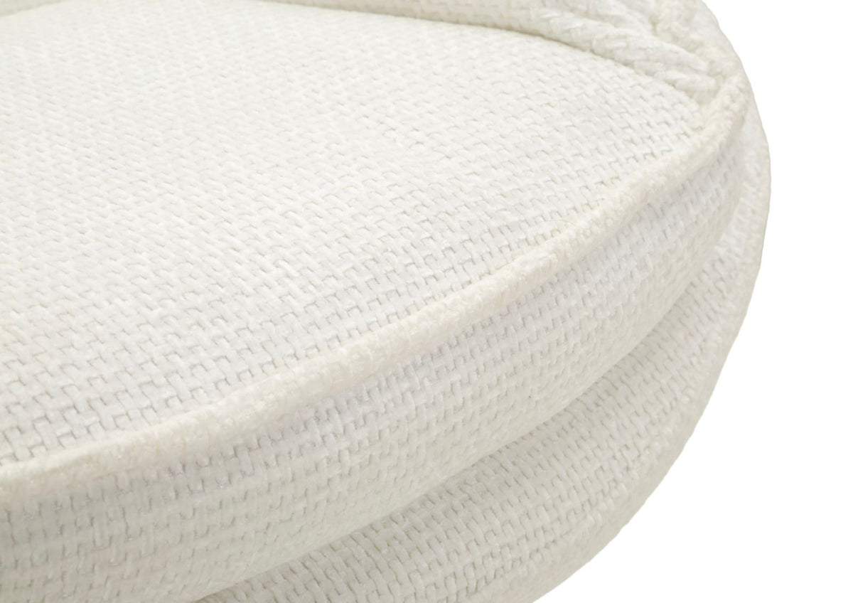 Poltrona amburgo bianca cm 85x80x81