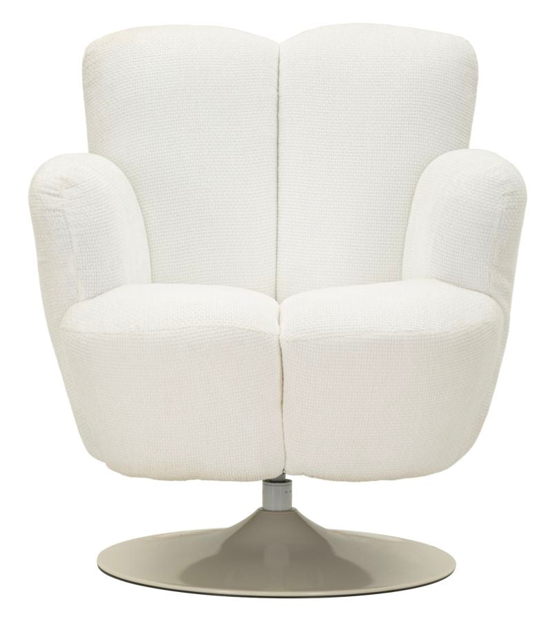 Mauro Ferretti Poltrona Monaco Bianca 86 x 77 x 92 cm