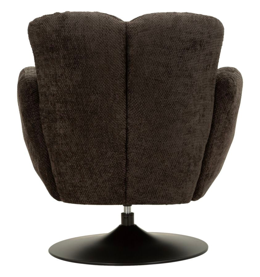 Mauro Ferretti Poltrona Monaco Nera 86 x 77 x 92 cm