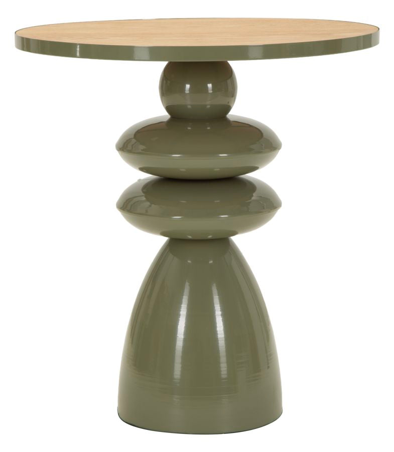 Tavolinetto seoul verde cm ø 45,5x49
