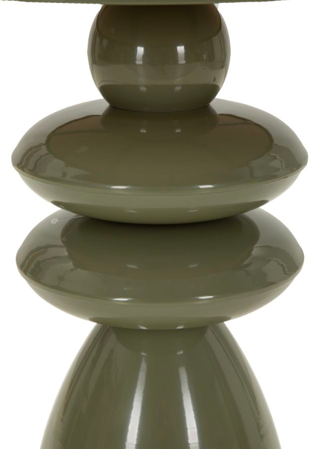 Tavolinetto seoul verde cm ø 45,5x49