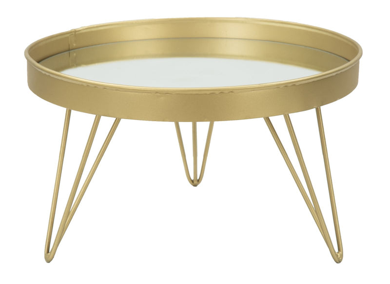 Mauro Ferretti Svuotatasche Glam Gold/mirror Ø 31 x 18 cm