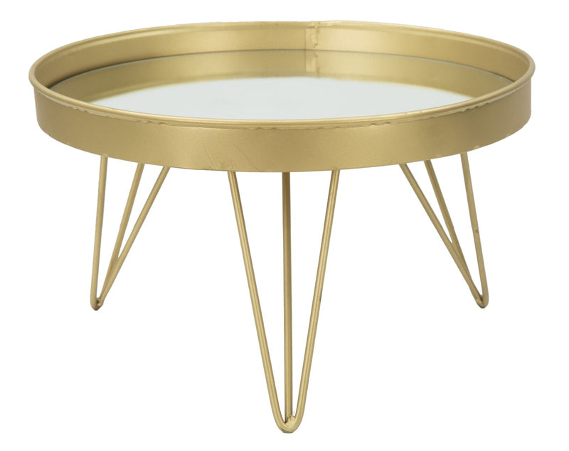 Mauro Ferretti Svuotatasche Glam Gold/mirror Ø 31 x 18 cm