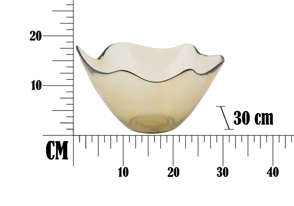 Mauro Ferretti Ciotola Vetro Riciclato Ø 30 x 18 cm (made in Spain)