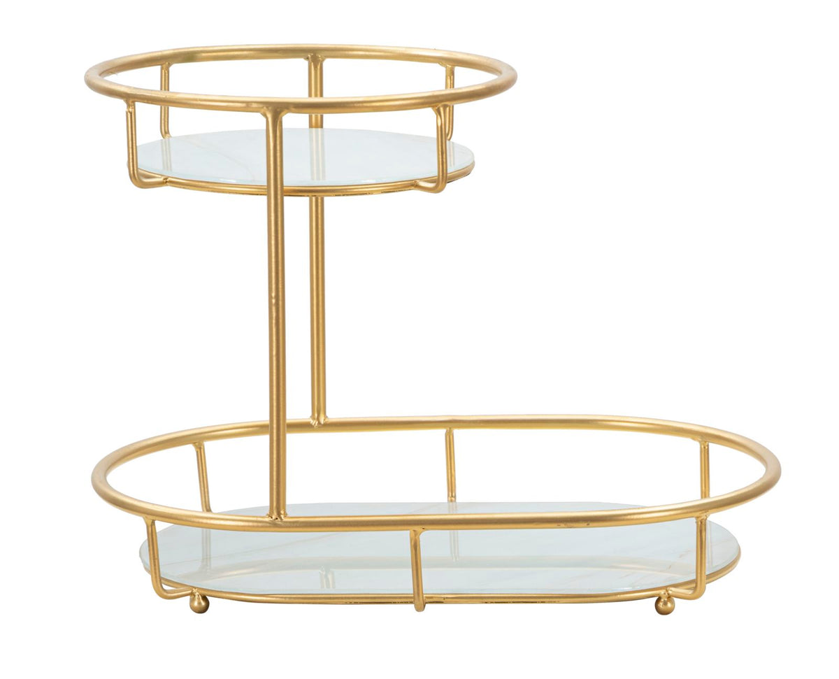 Mauro Ferretti Svuotatasche 2 Levels -a- 36 x 22,5 x 27 cm