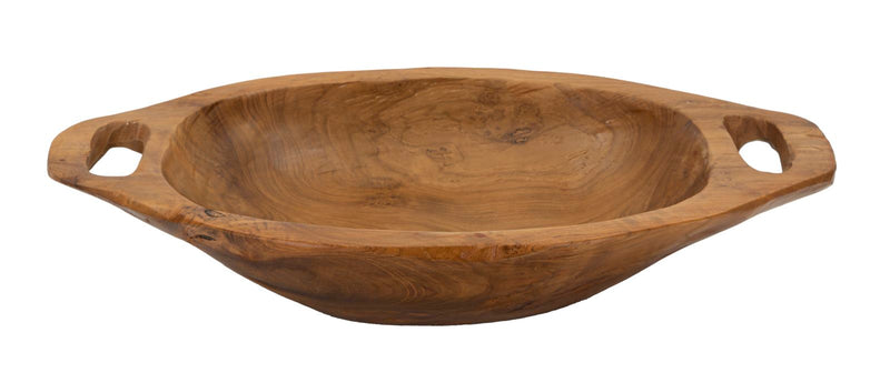 Mauro Ferretti Svuotatasche Wan in Teak Riciclato 37 x 26,5 x 7 cm (pezzi Unici - Non Rip. in Serie)