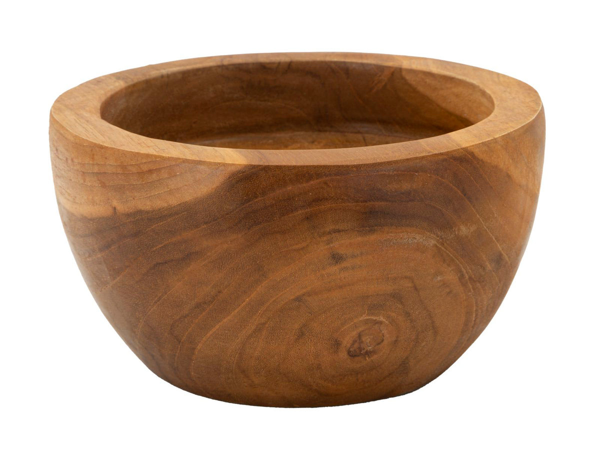 Mauro Ferretti Svuotatasche Erusi Simple in Teak Ric. Ø15 x 9,5 cm (pezzi Unici-non Rip.in Serie)