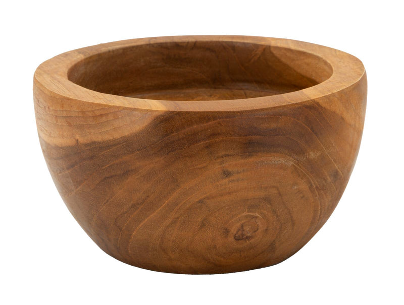Mauro Ferretti Svuotatasche Erusi Simple in Teak Ric. Ø15 x 9,5 cm (pezzi Unici-non Rip.in Serie)