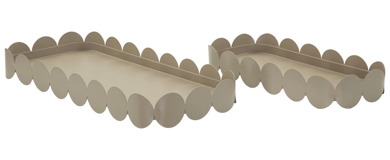 S/tasche saturno rett. tortora coppia cm 40x16,5x4,5-29x12x4,5