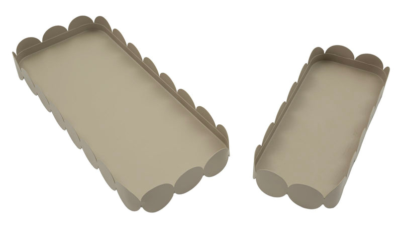 S/tasche saturno rett. tortora coppia cm 40x16,5x4,5-29x12x4,5