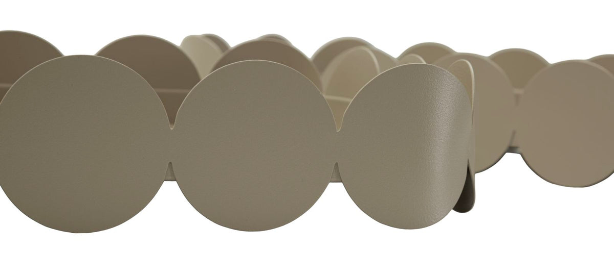 S/tasche saturno rett. tortora coppia cm 40x16,5x4,5-29x12x4,5