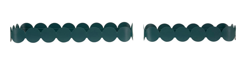 S/tasche saturno rett. ottanio coppia cm 40x16,5x4,5-29x12x4,5