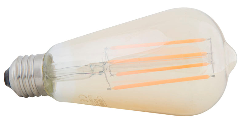 Mauro Ferretti Lampadina LED "st64" 220-240v 4w 2200k e27 Amber Ø 6,5 x 13,5 cm