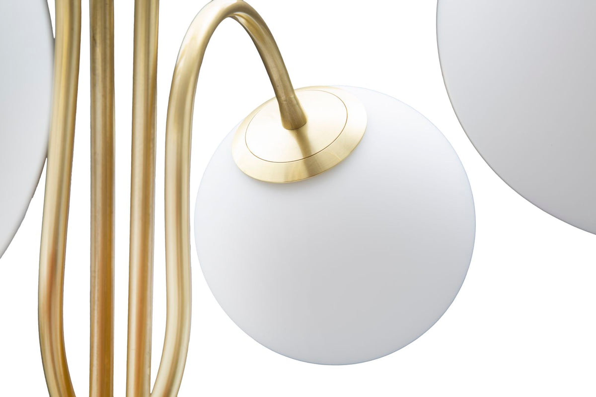 Mauro Ferretti Lampada da Terra Glamy 4 Light Ø 54 x 176 cm