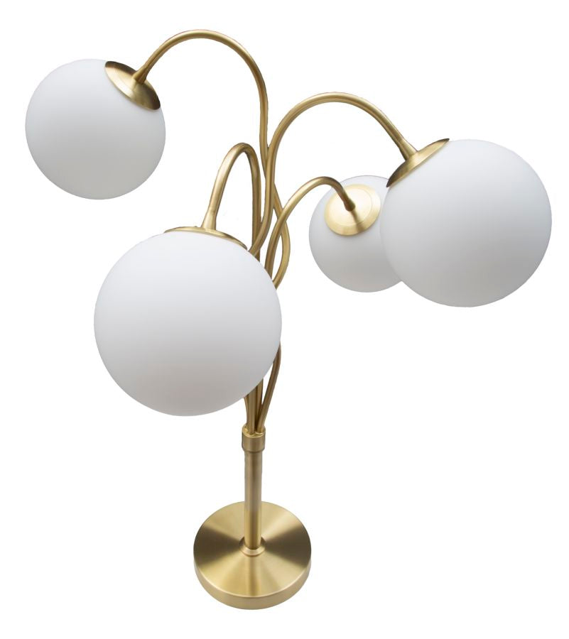 Mauro Ferretti Lampada da Tavolo Glamy 4 Light Ø 53 x 74 cm