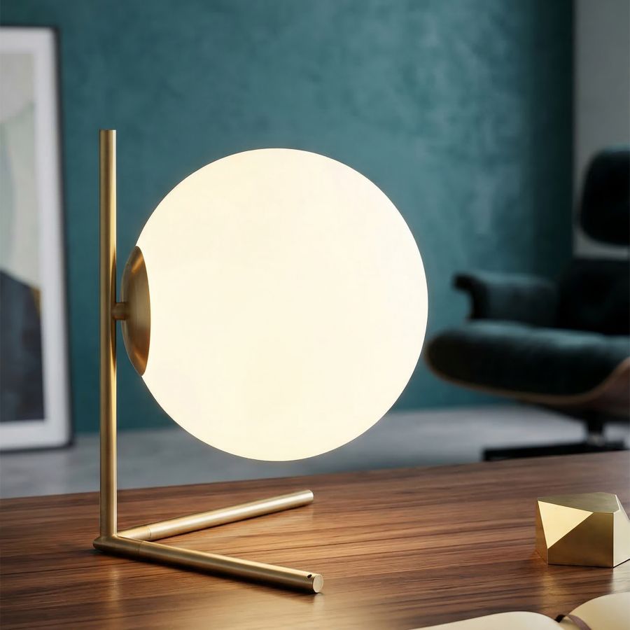 Mauro Ferretti Lampada da Tavolo Glamy Low 25 x 25 x 27 cm