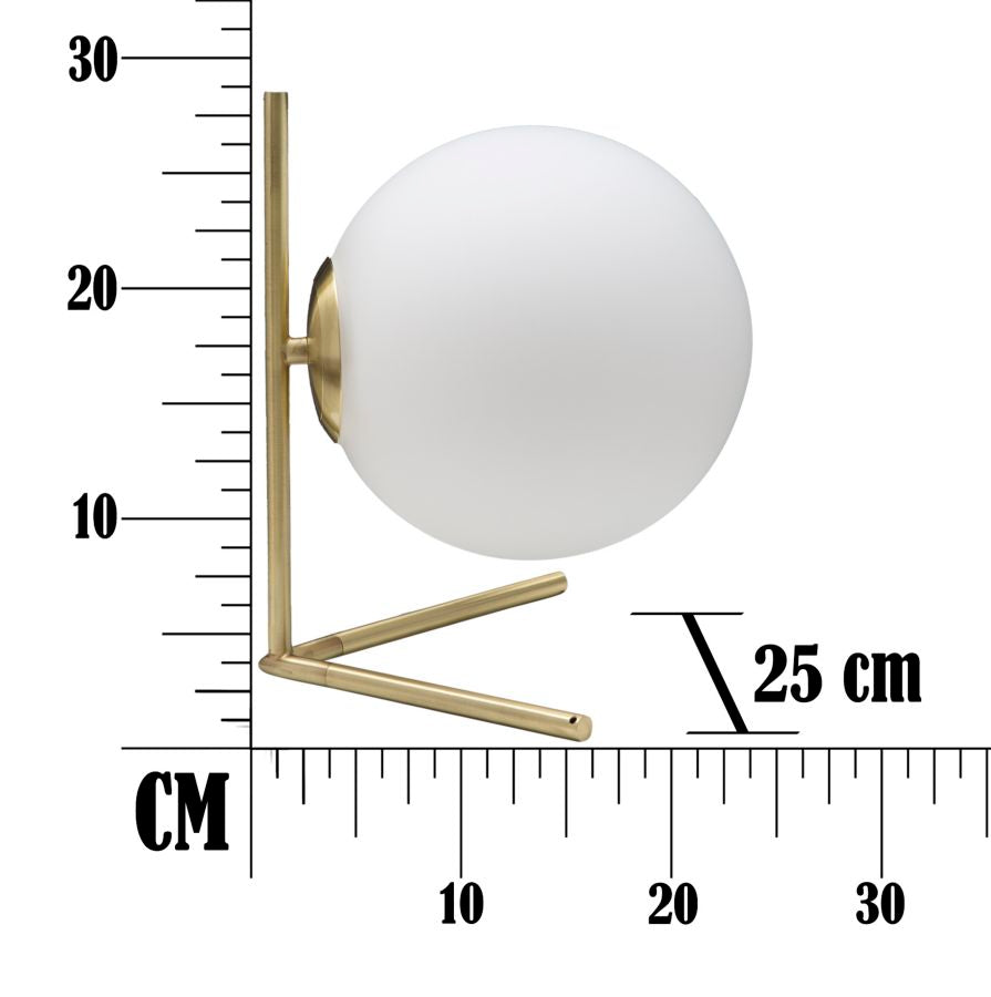 Mauro Ferretti Lampada da Tavolo Glamy Low 25 x 25 x 27 cm