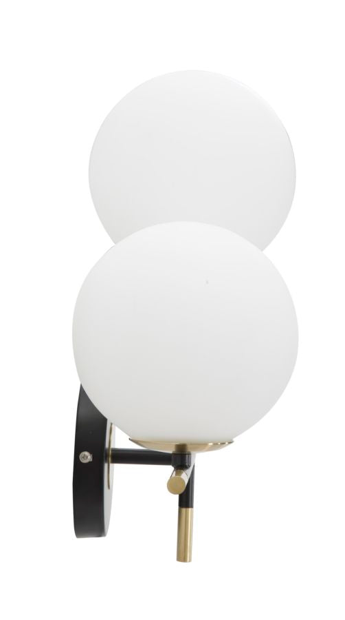 Mauro Ferretti Lampada da Muro Darky Double 30 x 17 x 35 cm