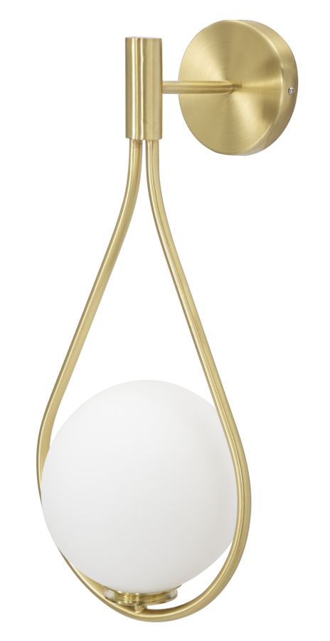 Mauro Ferretti Lampada da Muro Glamy Drop 24 x 20 x 52 cm