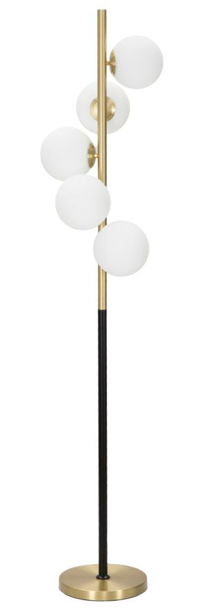 Mauro Ferretti Lampada da Terra Glamy Dark Ø 46 x 160 cm