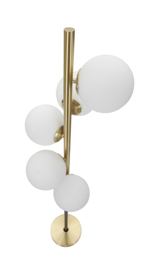Mauro Ferretti Lampada da Terra Glamy Dark Ø 46 x 160 cm