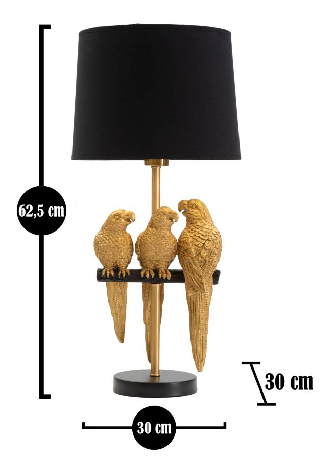 Mauro Ferretti Lampada da Tavolo Pappagalli Ø 30 x 62,5 cm