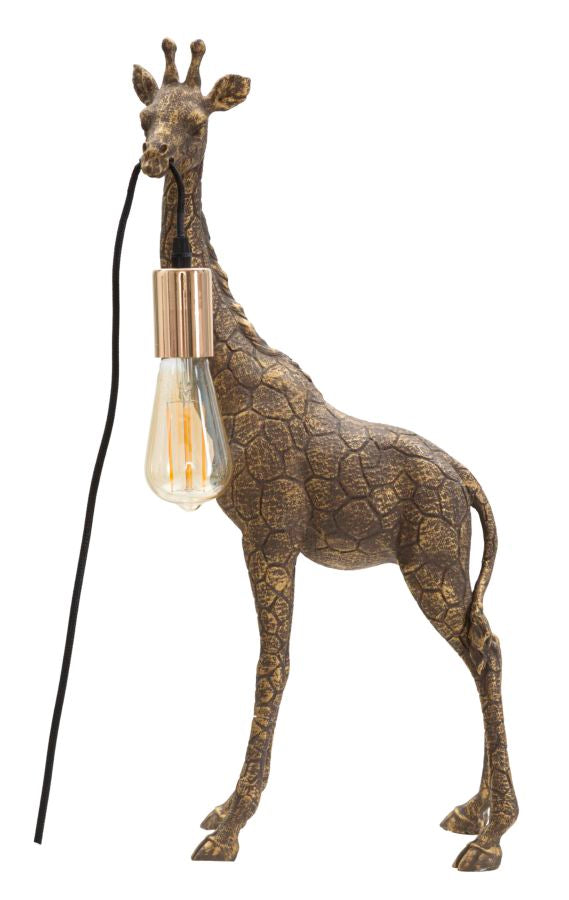 Mauro Ferretti Lampada da Tavolo Giraffa 28 x 16 x 60 cm