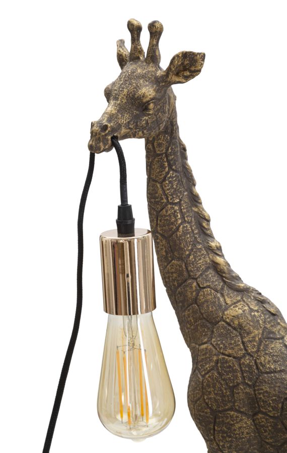 Mauro Ferretti Lampada da Tavolo Giraffa 28 x 16 x 60 cm
