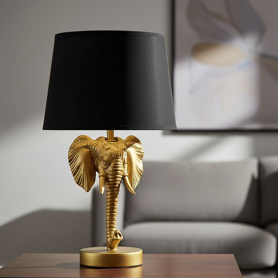 Mauro Ferretti Lampada da Tavolo Elefante Ø 25 x 43 cm
