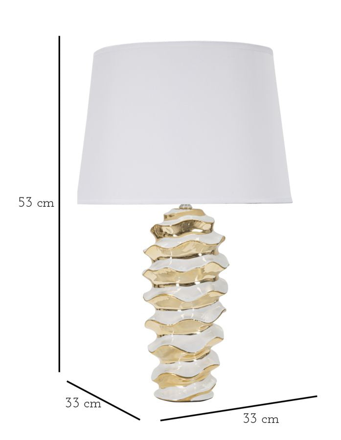 Mauro Ferretti Lampada da Tavolo Glam Space Ø 33 x 53 cm