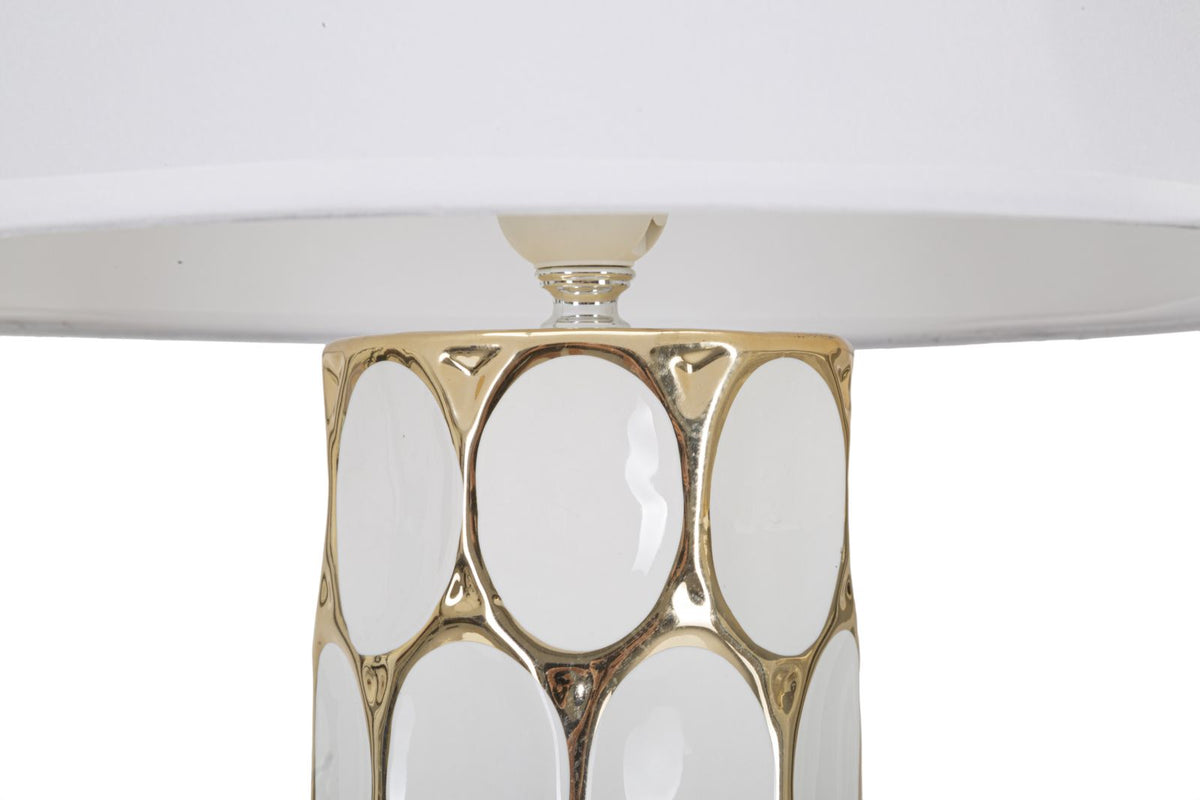 Mauro Ferretti Lampada da Tavolo Glam Carv Ø 34,5 x 56 cm