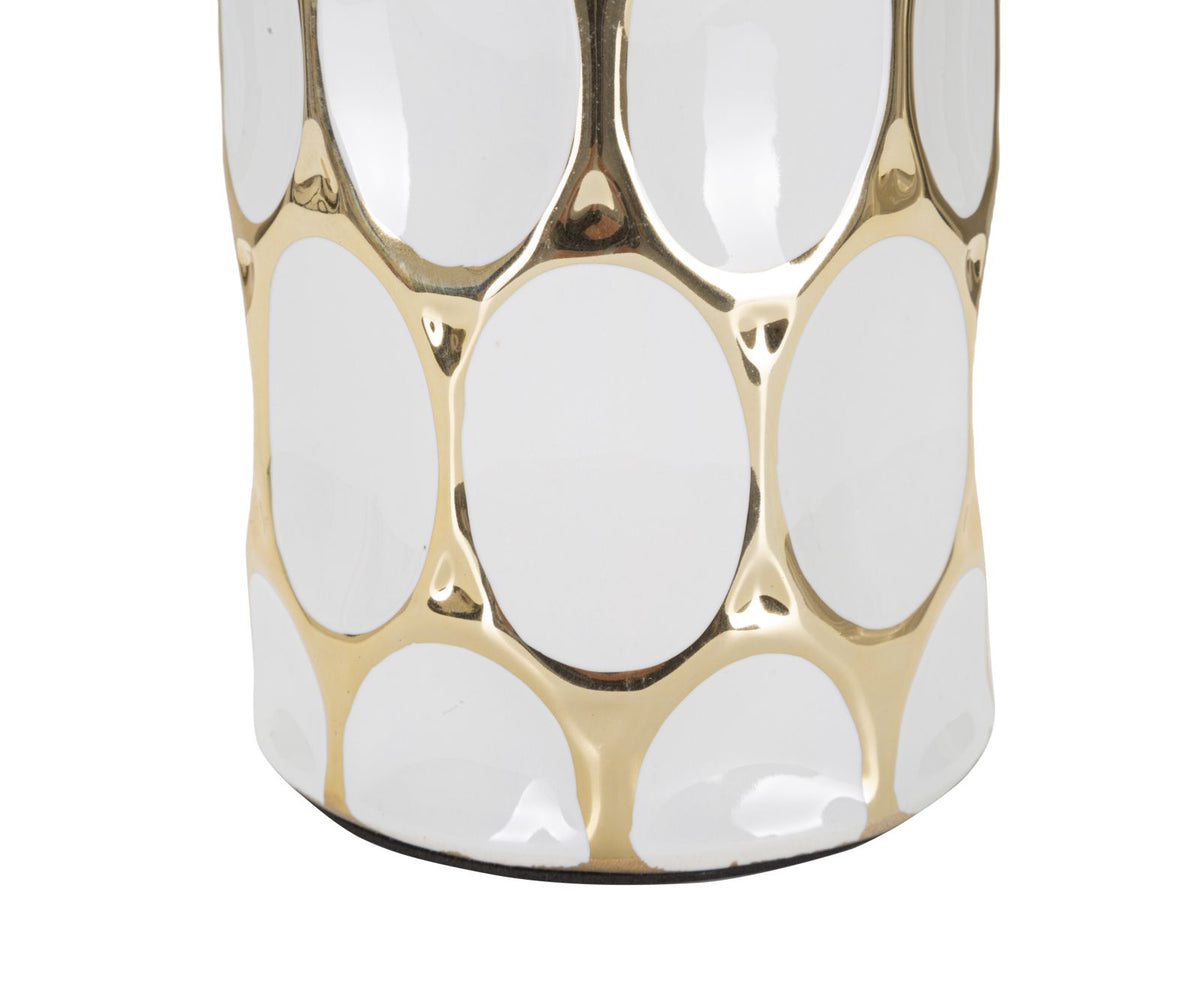 Mauro Ferretti Lampada da Tavolo Glam Carv Ø 34,5 x 56 cm