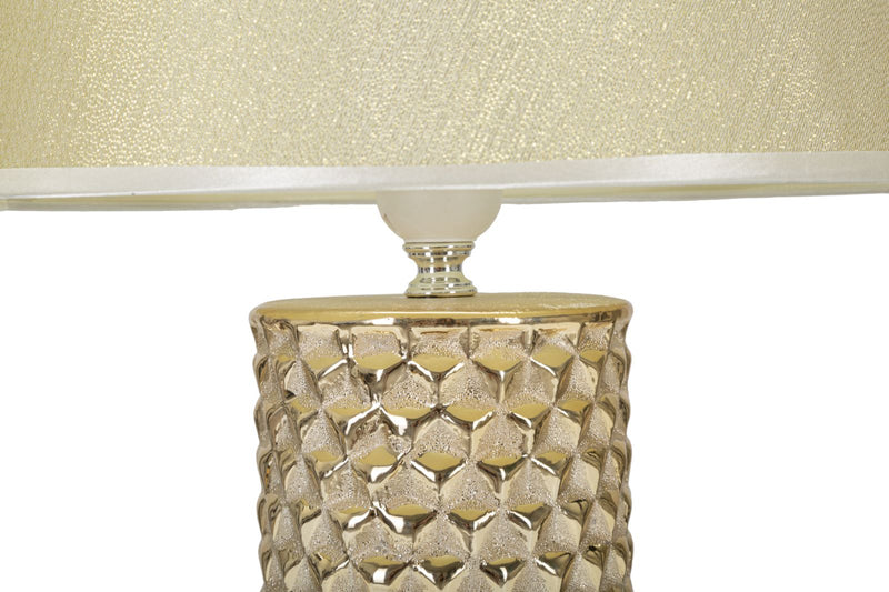 Mauro Ferretti Lampada da Tavolo Glam Gold Ø 30 x 47,5 cm
