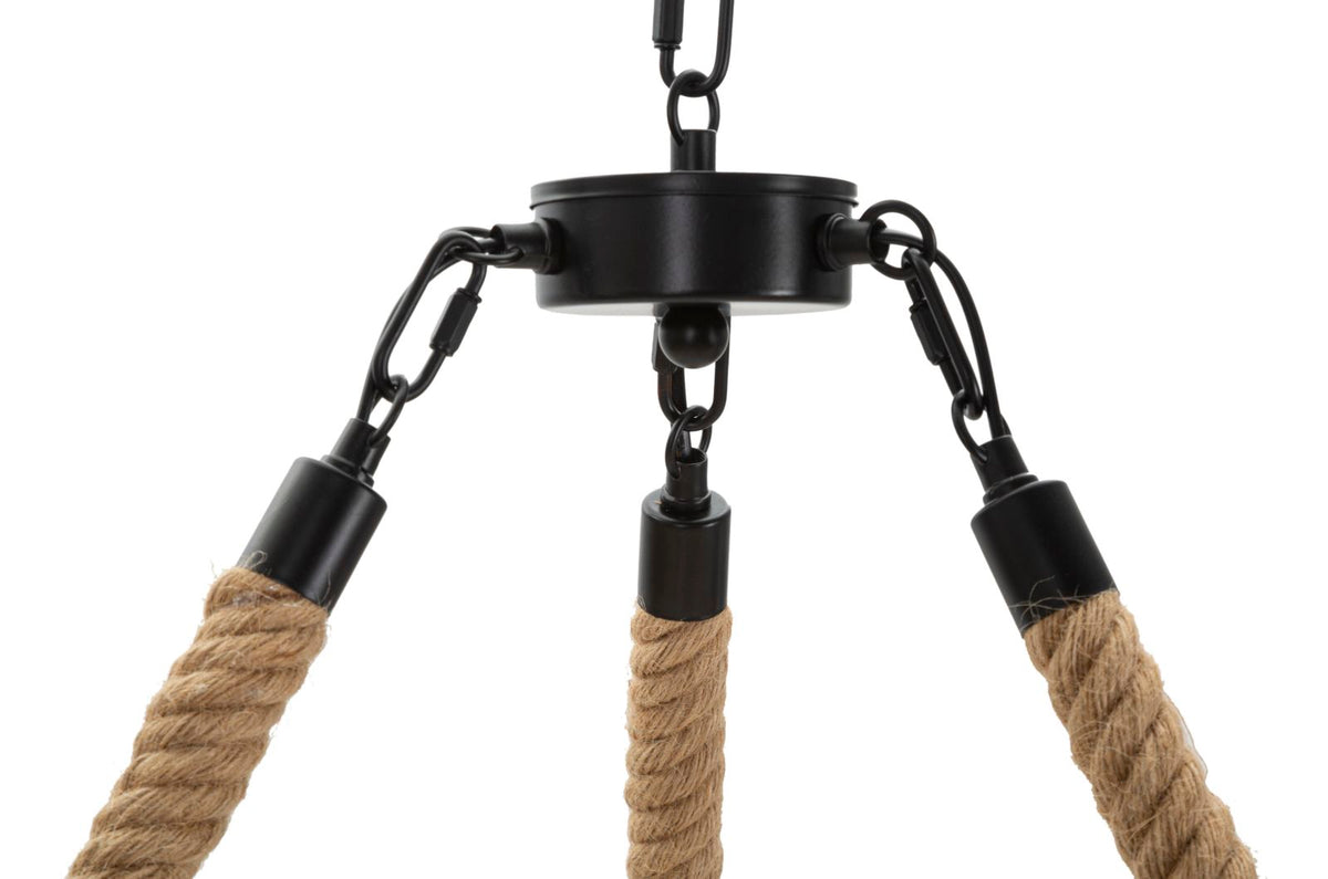 Mauro Ferretti Lampadario Rope Circle Ø 64 x 90 cm