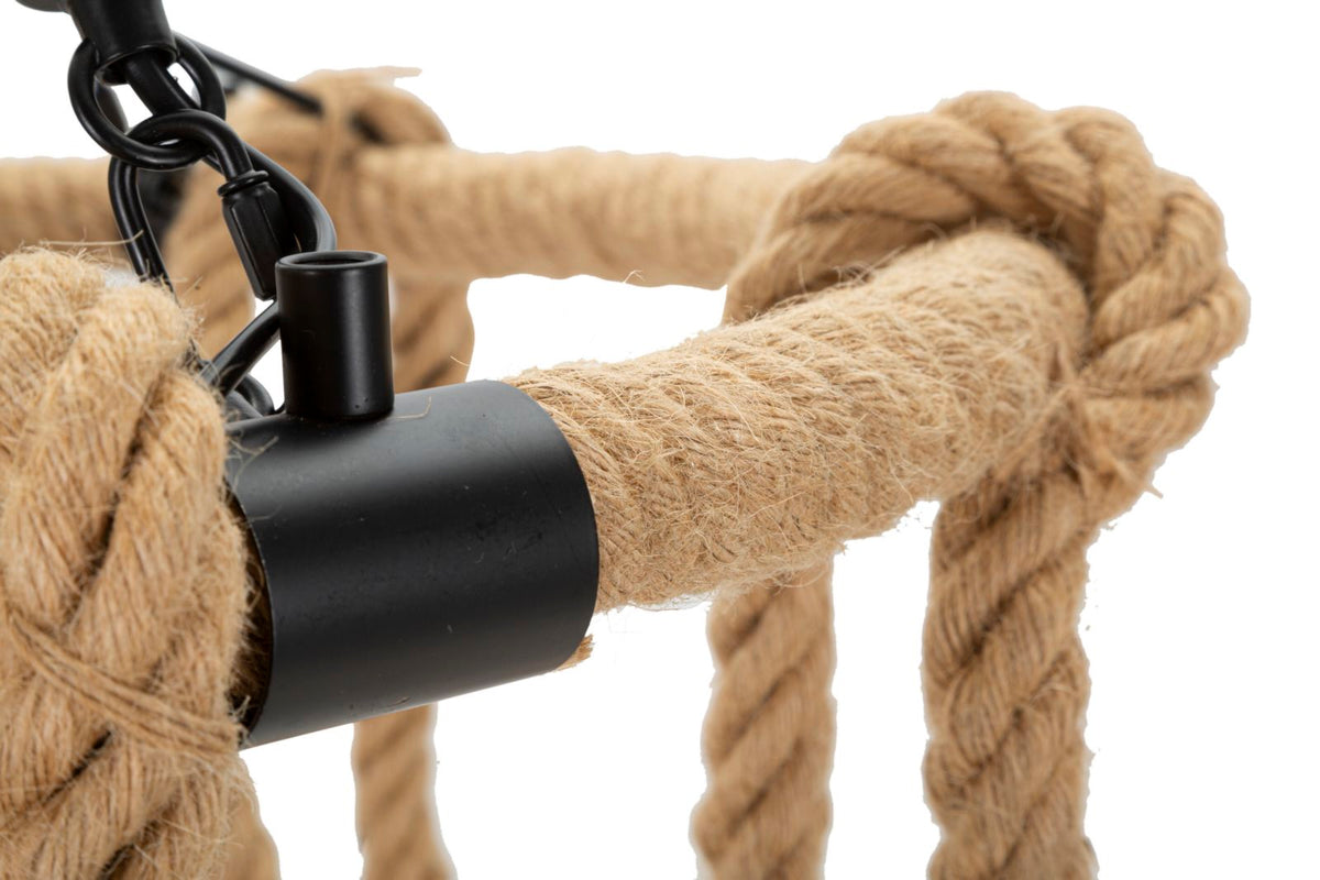 Mauro Ferretti Lampadario Rope Circle Ø 64 x 90 cm