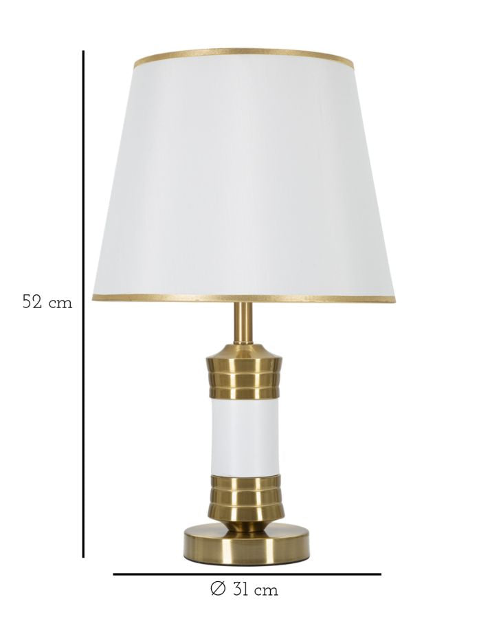 Mauro Ferretti Lampada da Tavolo Whity Ø 31 x 52 cm