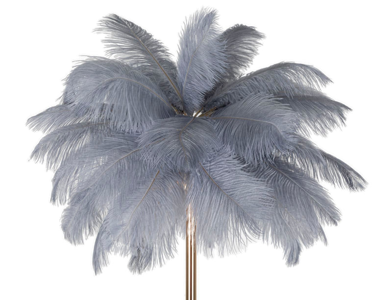 Lampada da terra palm grigia cm ø 55x160