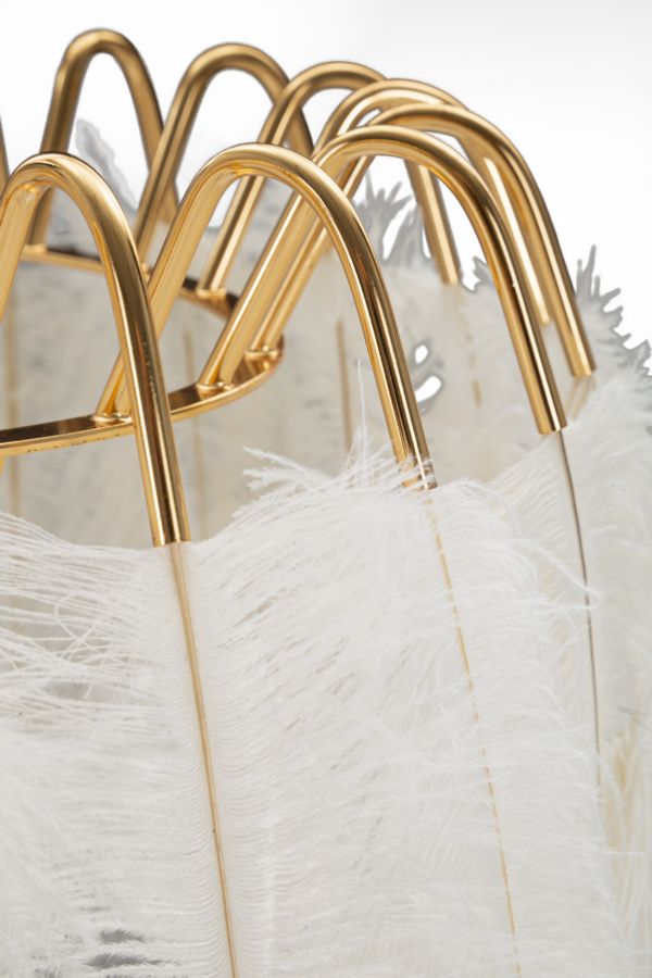 Mauro Ferretti Lampada da Terra Feather Stand Ø 46 x 147 cm