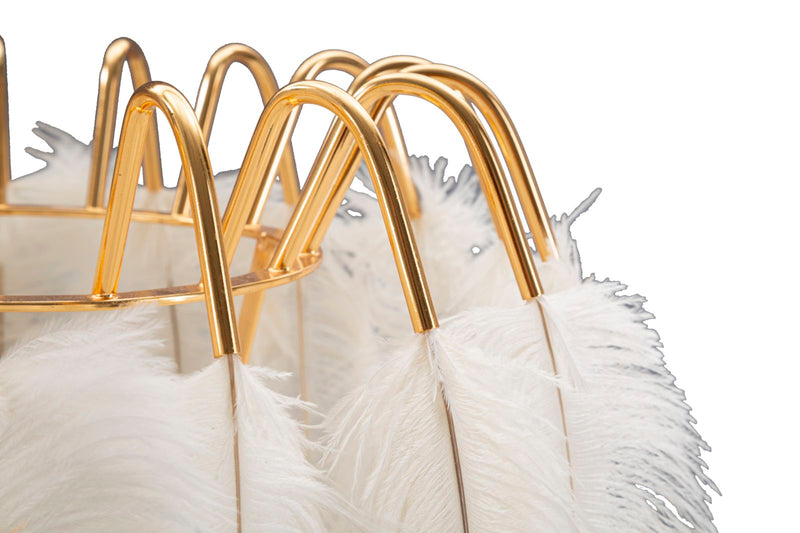 Mauro Ferretti Lampada da Tavolo Feather Stand Ø 40 x 60 cm