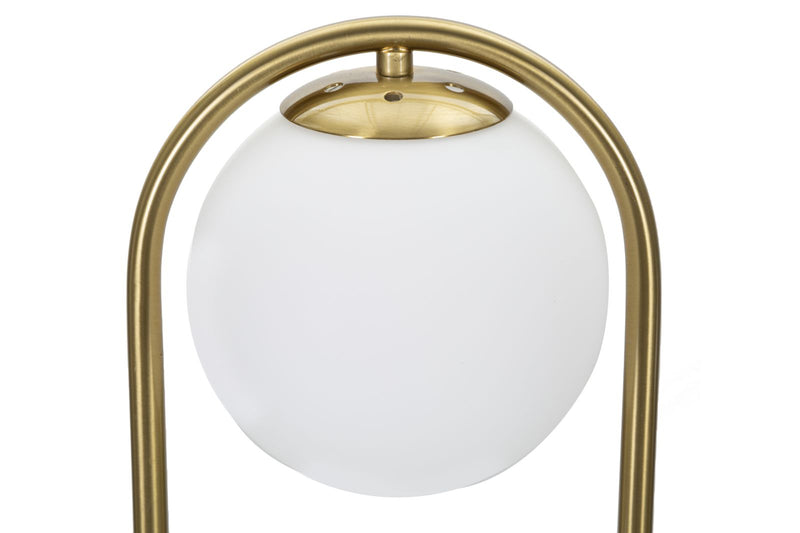 Mauro Ferretti Lampada da Tavolo Glamy Arc -a- Ø 21 x 47 cm