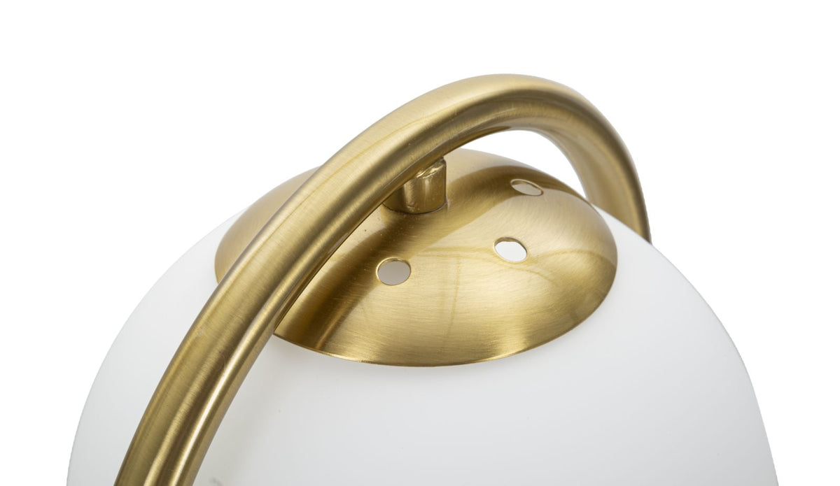 Mauro Ferretti Lampada da Tavolo Glamy Arc -a- Ø 21 x 47 cm