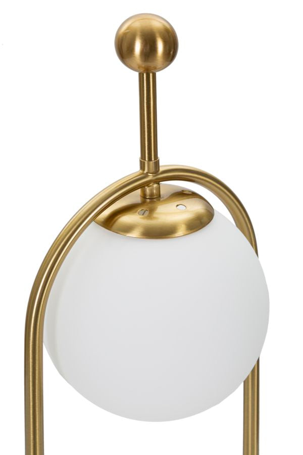 Mauro Ferretti Lampada da Tavolo Glamy Arc -b- Ø 21 x 50 cm
