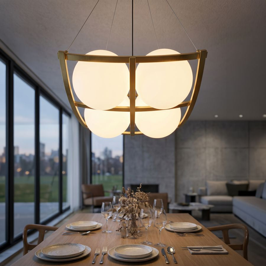 Mauro Ferretti Lampadario Japan Square 45 x 45 x 95 cm