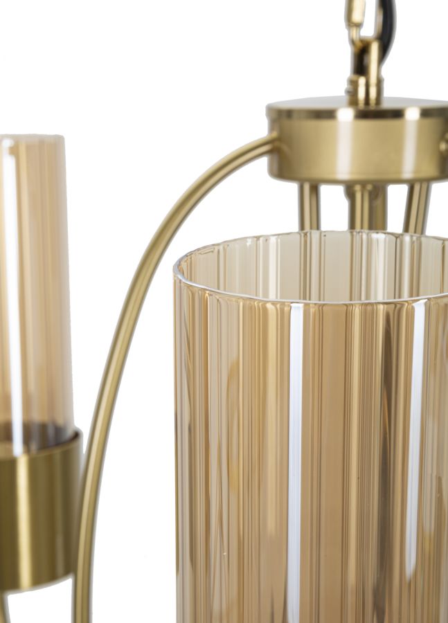 Mauro Ferretti Lampadario Versailles 3 Luci Ø 60 x 103 cm