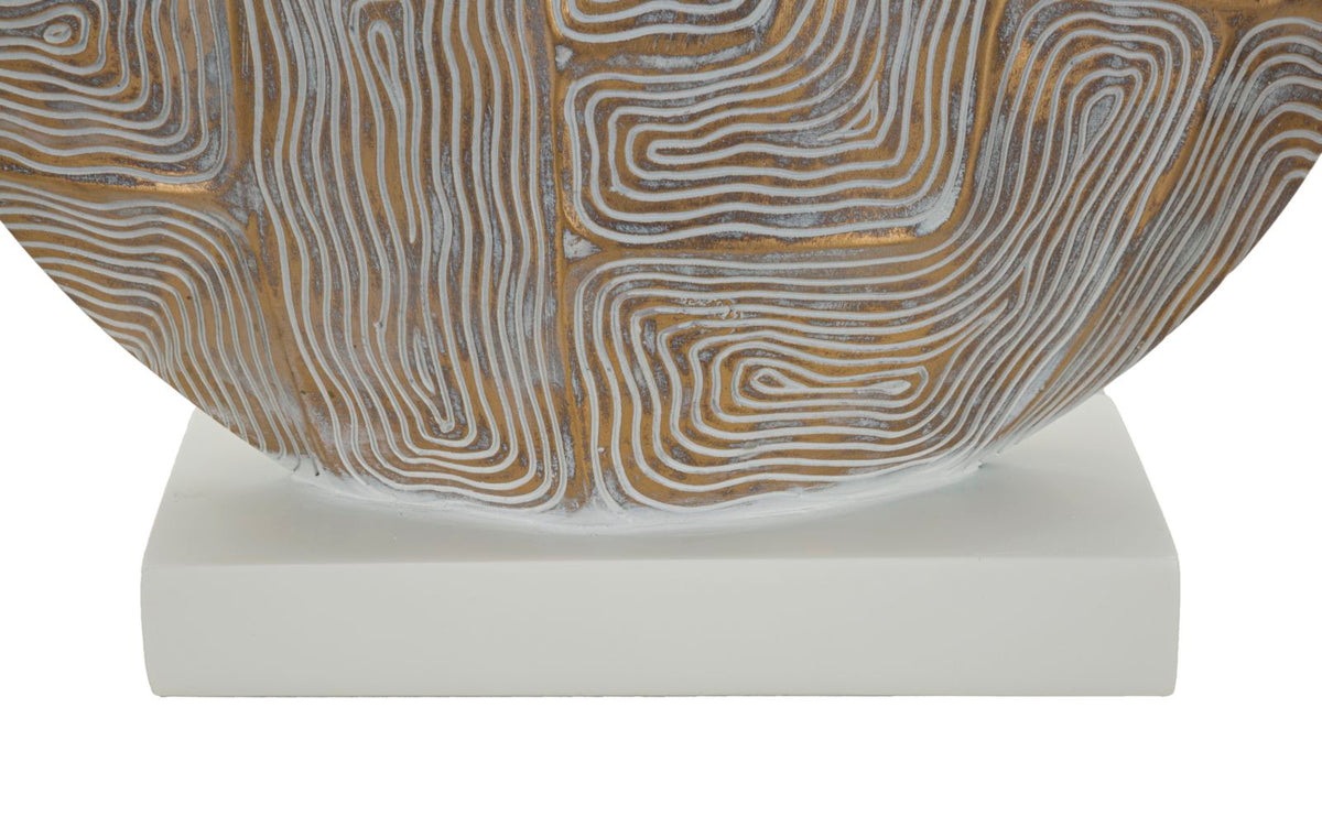 Mauro Ferretti Lampada da Tavolo Resina Eclips Ø 38 x 64 cm