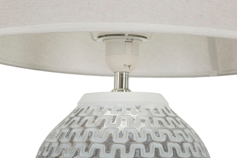 Mauro Ferretti Lampada da Tavolo Resina Wave Ø 35 x 65 cm