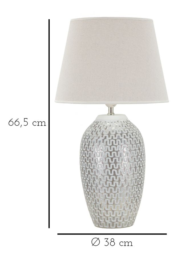Mauro Ferretti Lampada da Tavolo Resina Wave Ø 35 x 65 cm