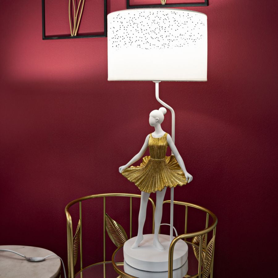 Mauro Ferretti Lampada da Tavolo Ballerina Ø 30 x 90,5 cm