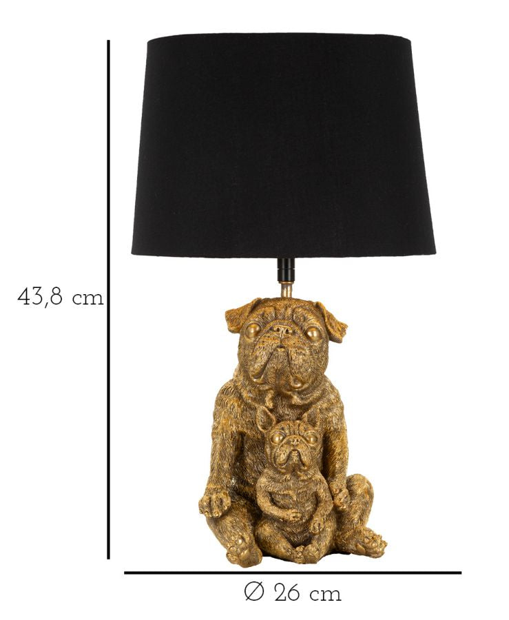 Mauro Ferretti Lampada da Tavolo Dog Ø 26 x 43,8 cm