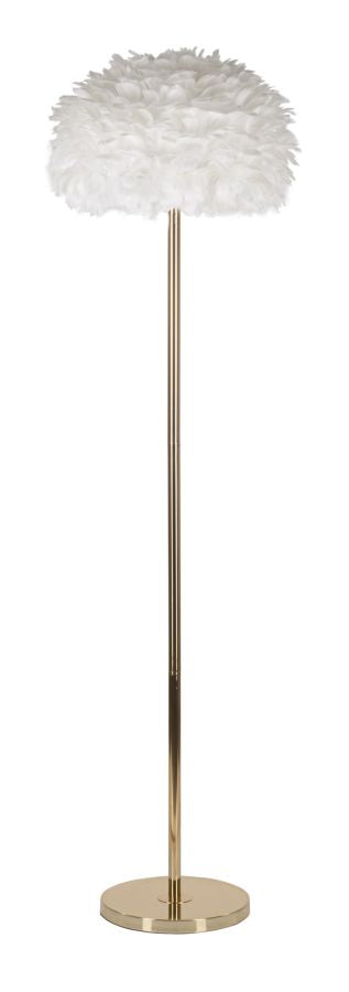 Lampada da terra feathers slim bianca cm ø 43x170
